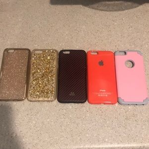 iPhone 6 and 6s phone case bundle